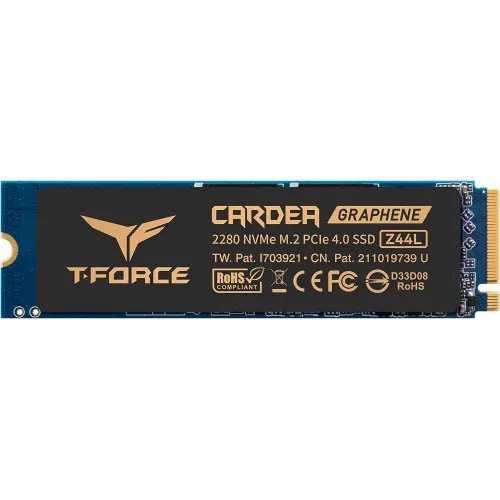 Team T-FORCE CARDEA Z44L M.2 PCIe 250GB Gaming SSD