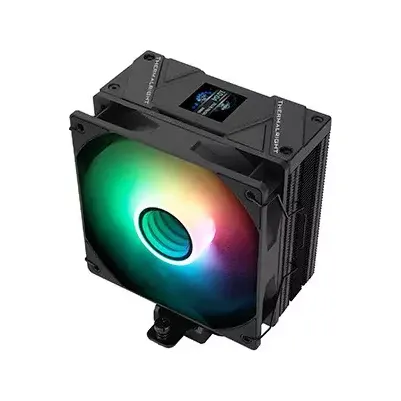 Thermalright Assassin Spirit 120 Vision ARGB CPU Cooler with Display (Black)