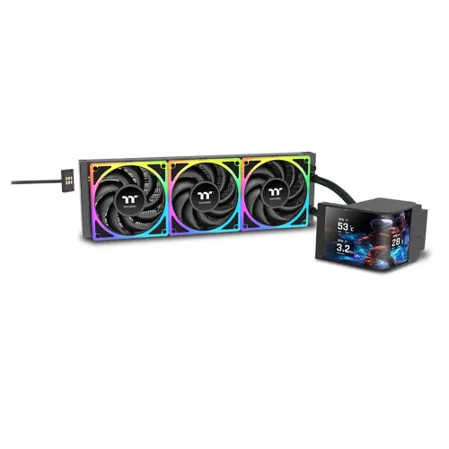 Thermaltake MAGCurve 360 Ultra ARGB Sync 360mm AIO Liquid CPU Cooler With Display