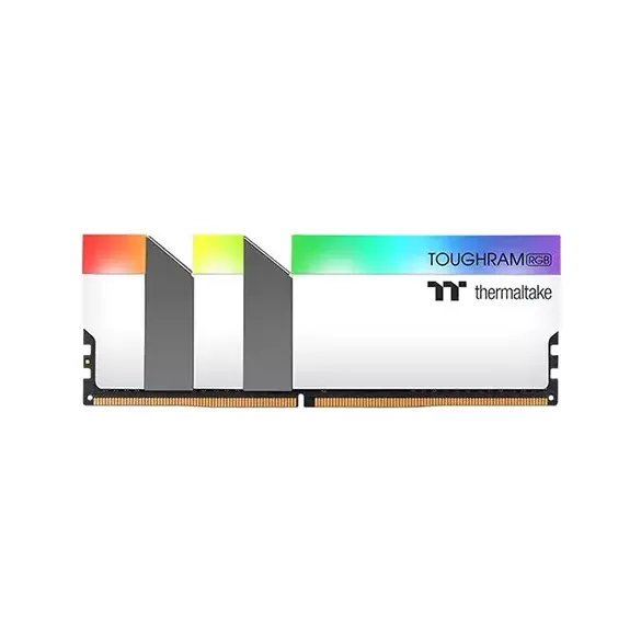 Thermaltake TOUGHRAM RGB 8GB DDR4 3600Mhz Desktop Ram (White)
