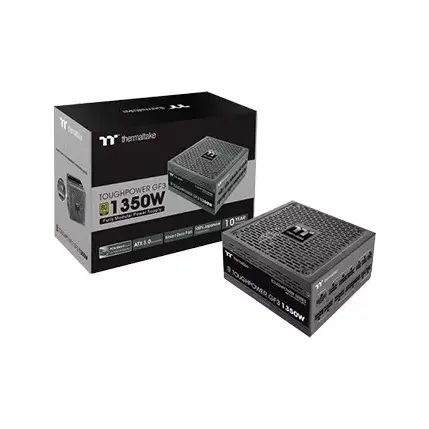 Thermaltake TPD-1350AH3FSG Toughpower GF3 1350W 80 Plus Gold Power Supply (PS-TPD-1350FNFAGK-4)