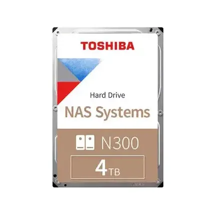 TOSHIBA N300 4TB 3.5 Inch 7200RPM SATA NAS Hard Drive