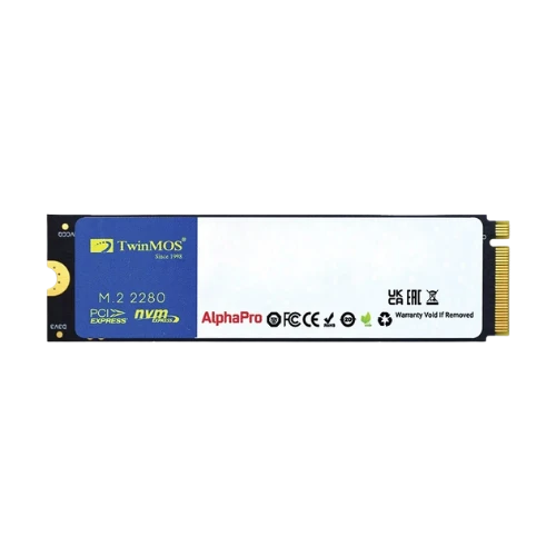 TwinMOS AlphaPro 512GB M.2 2280 PCIe 3.0 x4 NVMe Internal SSD