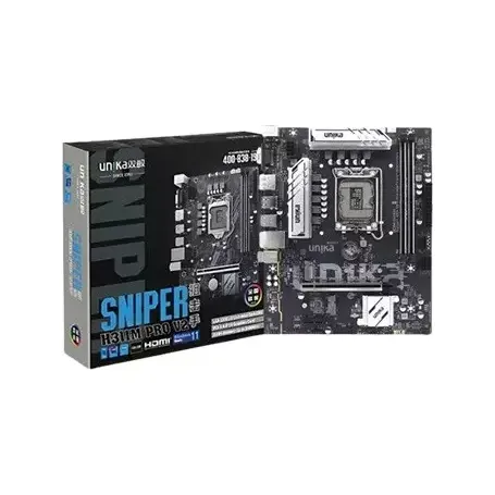 UNIKA UN-H311M VH DDR4 SNIPER 9th Gen Micro ATX Motherboard