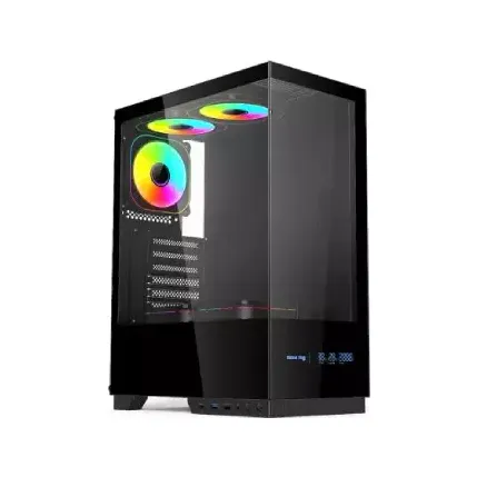 Value-Top AUNIX 80F3D ATX Gaming Case with Temperature display
