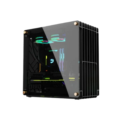 VALUE-TOP Mloong Grid Series Open-Frame Gaming Case (Black)