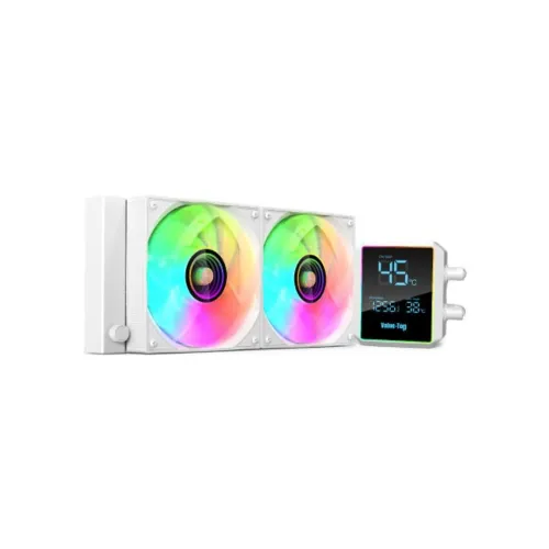 Value-Top TYDAL 240DW ARGB 240mm AIO Liquid CPU Cooler With Display