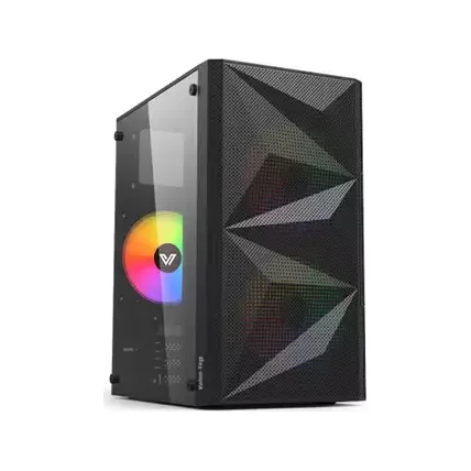 VALUE TOP VT-M700 MINI TOWER MICRO-ATX BLACK GAMING CASING WITH PSU
