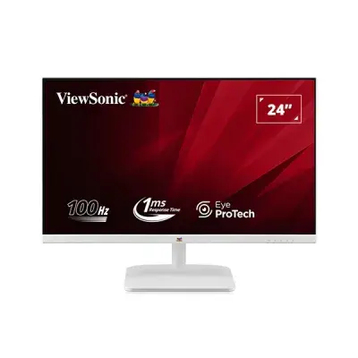 ViewSonic VA2432-H-W-2 24-inch Full HD 100Hz Monitor with Frameless Design