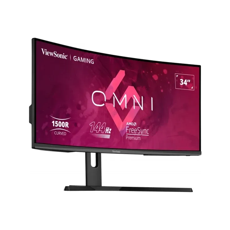 ViewSonic VX3418-2KPC 34 Inch 144Hz 2K Ultrawide 1MS Curved VA Gaming Monitor