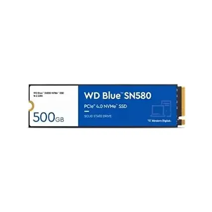 Western Digital Blue SN580 GEN 4 M.2 NVMe 500GB SSD
