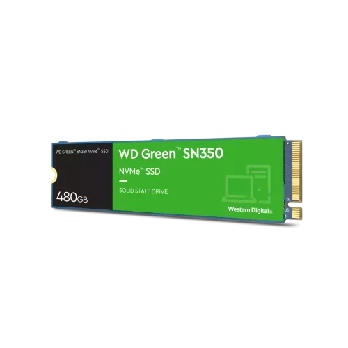 Western Digital Green SN350 480GB M.2 NVMe Gen3 SSD