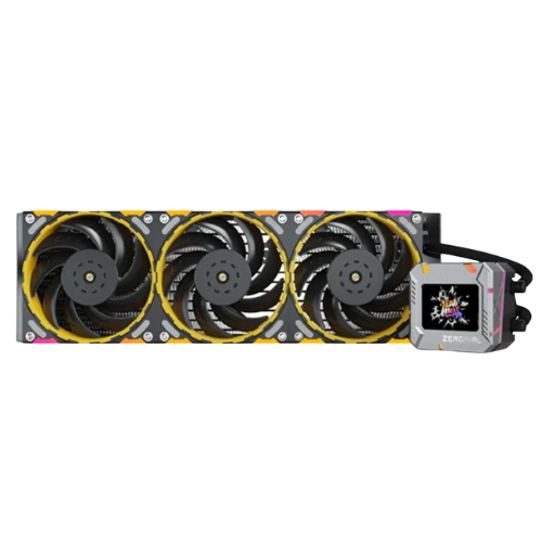 Yeston Zeaginal ZC-Zeus XT 360mm ARGB CPU Liquid Cooler with LCD Display