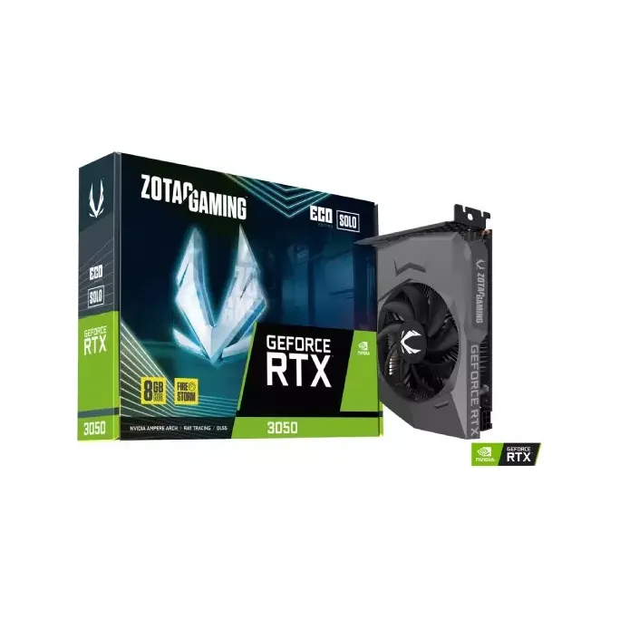 ZOTAC GAMING GEFORCE RTX 3050 ECO SOLO 8GB GDDR6 GRAPHICS CARD