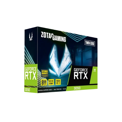 ZOTAC GAMING GeForce RTX 3050 Twin Edge 8GB GDDR6 Graphics Card