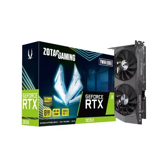 ZOTAC GAMING GEFORCE RTX 3050 TWIN EDGE DDR6 GRAPHICS CARD