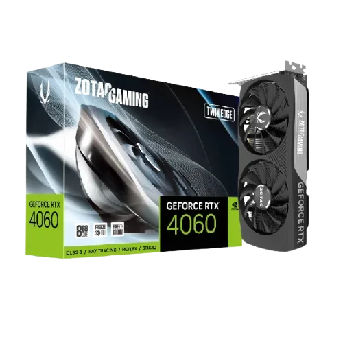 ZOTAC GAMING GeForce RTX 4060 Twin Edge 8GB GDDR6 Graphics Card